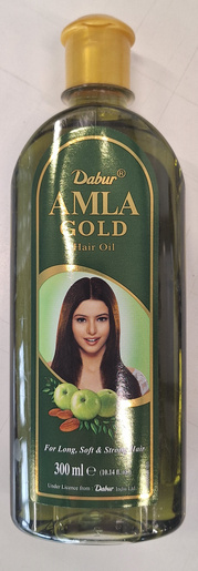 Olejek do włosów Dabur 300 ml – Amla Gold - brak kartonika