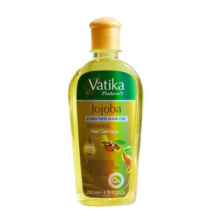 Olejek do włosów z ekstraktem jojoba Vatika