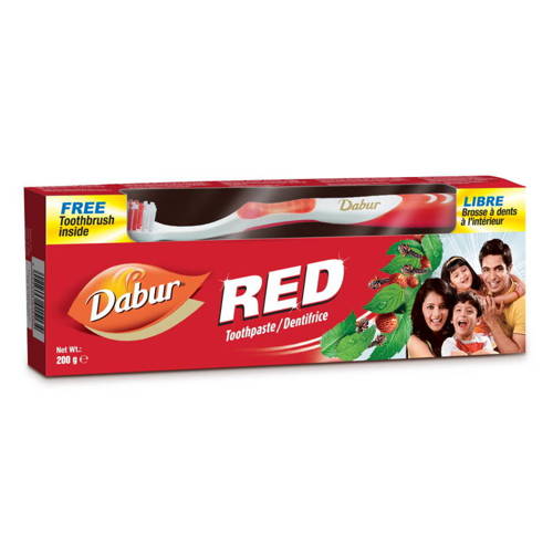 Ziołowa pasta do zębów Dabur 200 g – Red